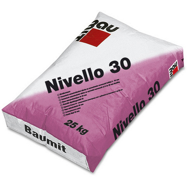 Stěrka samonivelační Baumit Nivello 30 25 kg