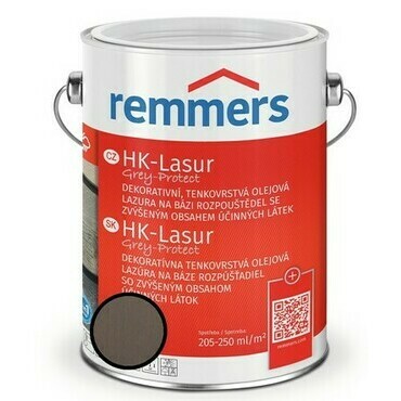 Lazura ochranná Remmers HK Lasur Grey protect toskánská, 2,5 l