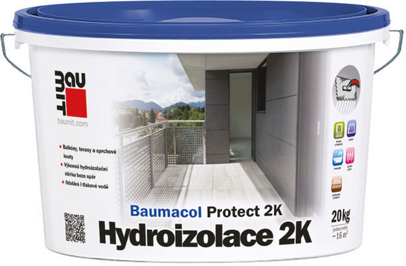 Stěrka hydroizolační Baumit Baumacol Protect 2K 20 kg