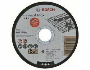Kotouč řezný Bosch Standard for Inox 115×1,6 mm
