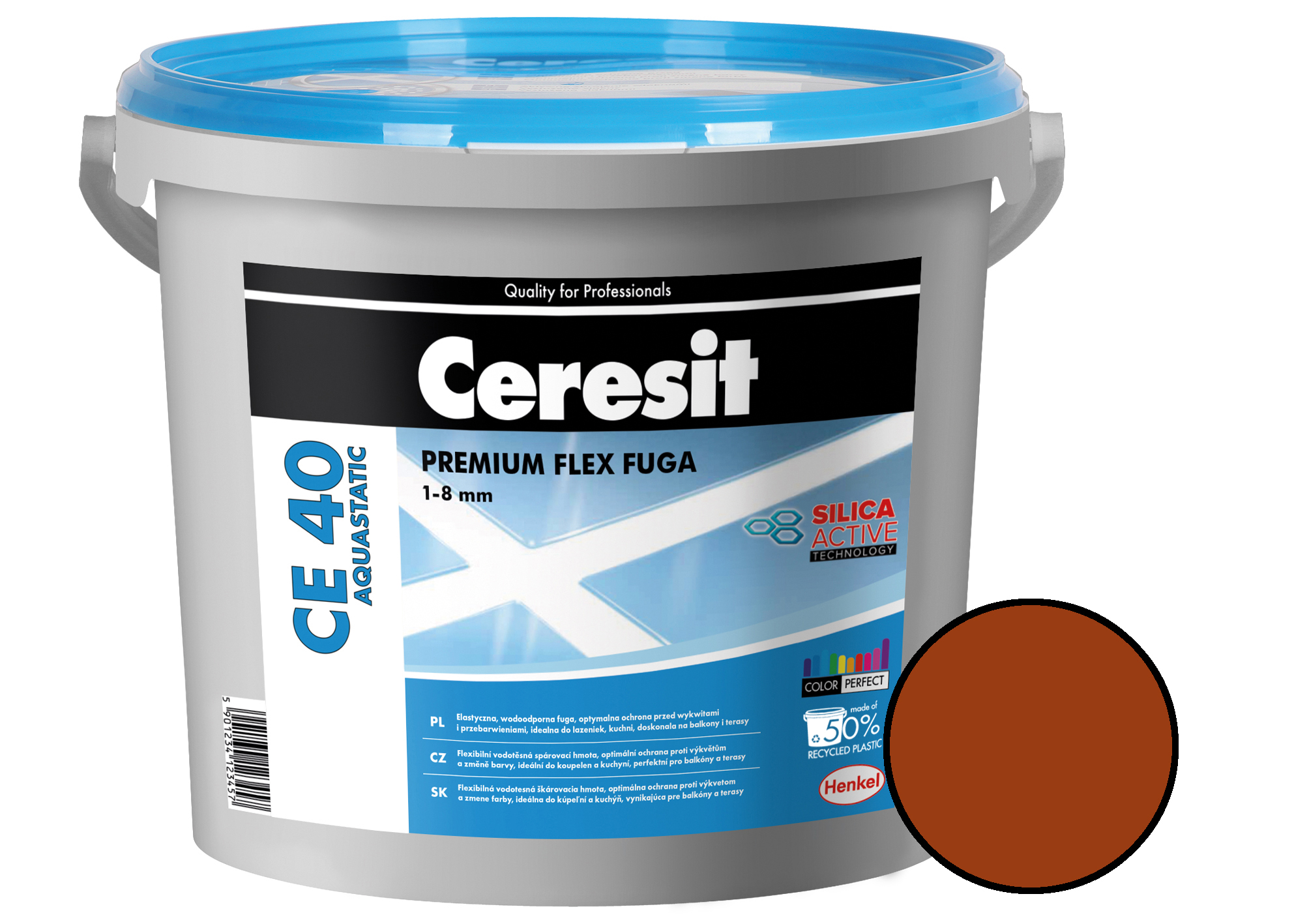 Hmota spárovací Ceresit CE 40 Aquastatic clinker 5 kg