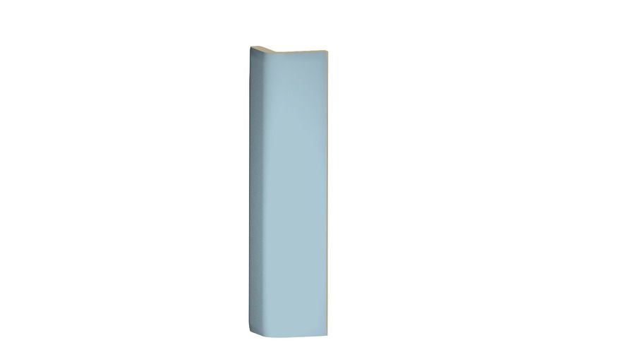 Hrana vnější průběžná Rako Color Two 2,4×20 cm světle modrá matná GSEAP003