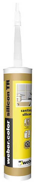 Tmel silikonový sanitární webercolor silikon cement 310 ml