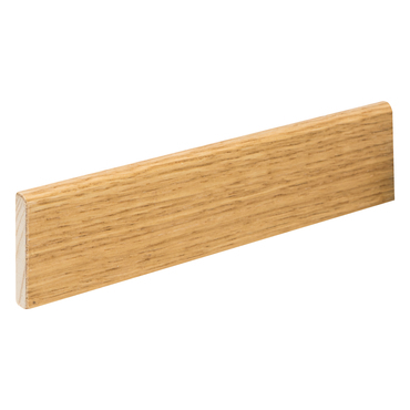 Lišta soklová EkoWood dýha dub bez úpravy, 5×35×2 500