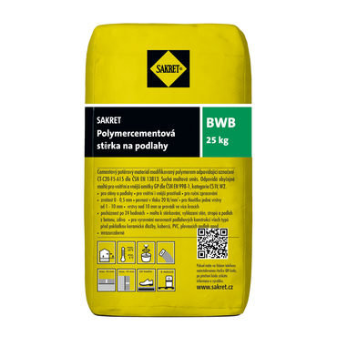 Betonová stěrka Sakret BWB, 25 kg