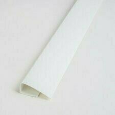 Profil okrajový plastový bílá 3000 mm