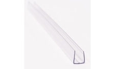 Polykarbonátový profil ukončovací tvaru U rozteč 10mm délka 6m