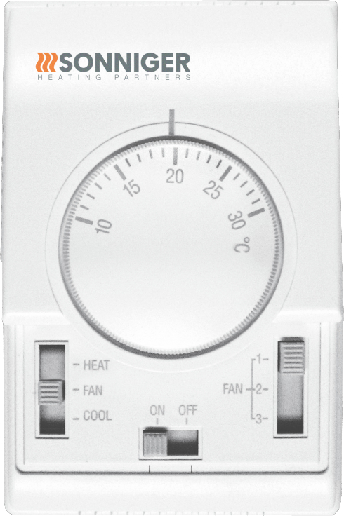 Regulace manuální teploty Sonniger Panel Comfort TR-110L