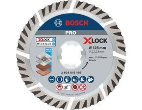 Diamantový kotouč DIA Bosch Standard for Uni T X-L 125×22,23×2×10 mm