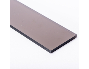 Deska polykarbonátová plná COLORADO 6 2UV bronz 530×2460 mm