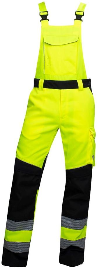 Kalhoty s laclem Ardon Signal žlutá/černá 60