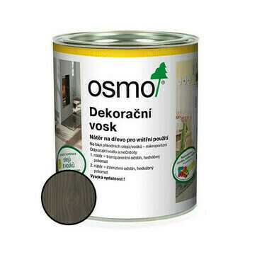 Vosk dekorační Osmo 3118 šedý granit 0,75 l