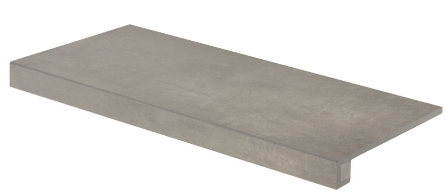Tvarovka schodová Rako Extra 40×80 cm hnědošedá DCF84721