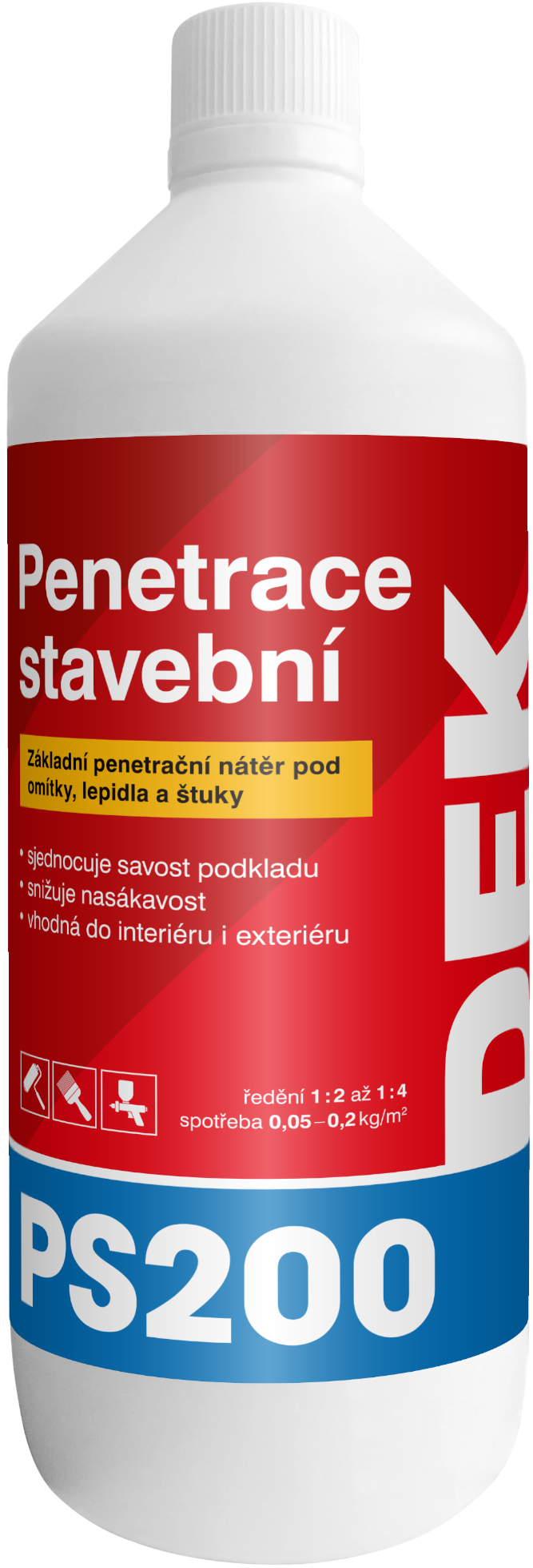 Penetrace stavební DEK PS200 1 kg