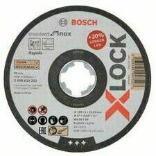 Kotouč řezný Bosch Standard for Inox X-LOCK 125×1 mm 25 ks
