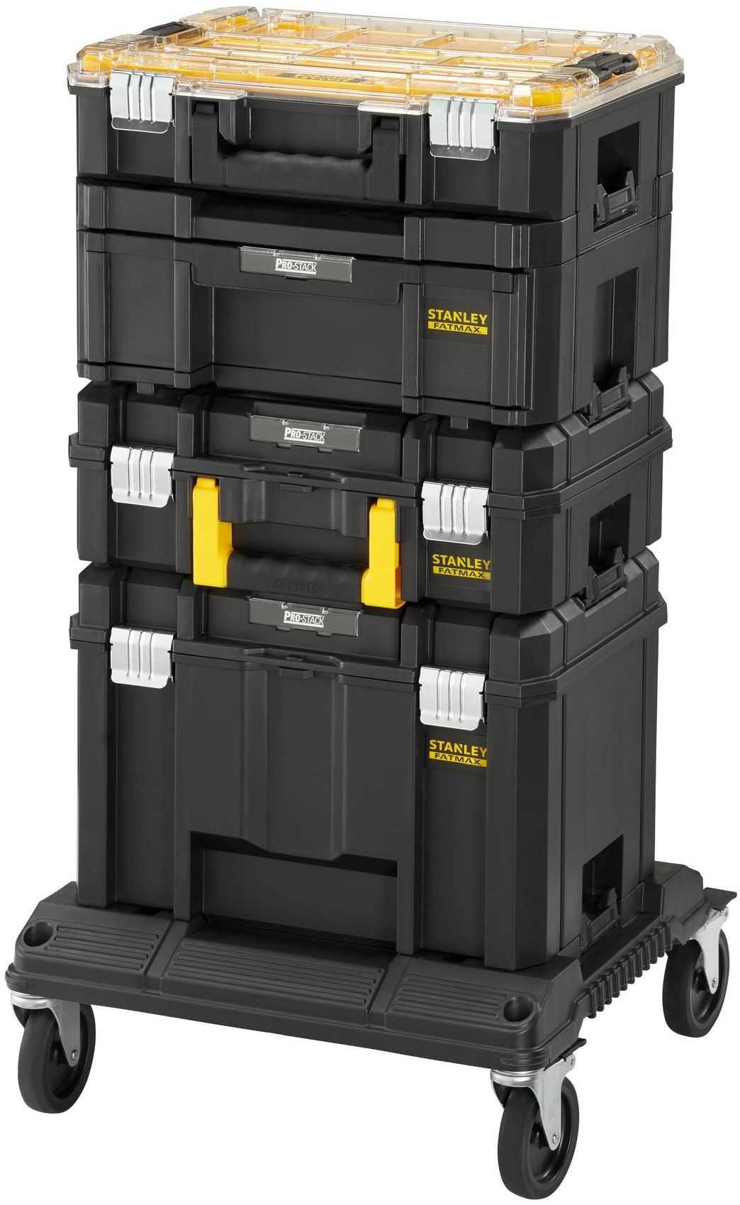 Boxy s podvozkem Stanley FatMax Pro-Stack FMST1-80107