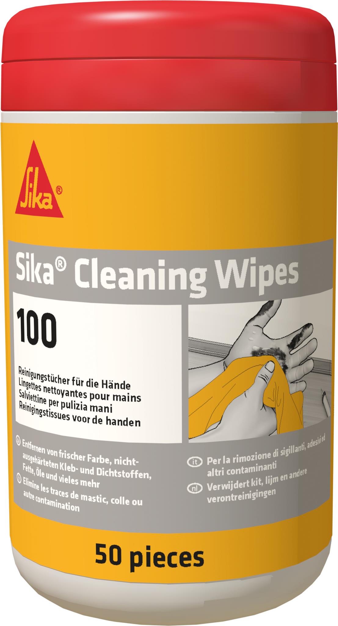 Ubrousky čistící Sika Cleaning Wipes-100 50 ks