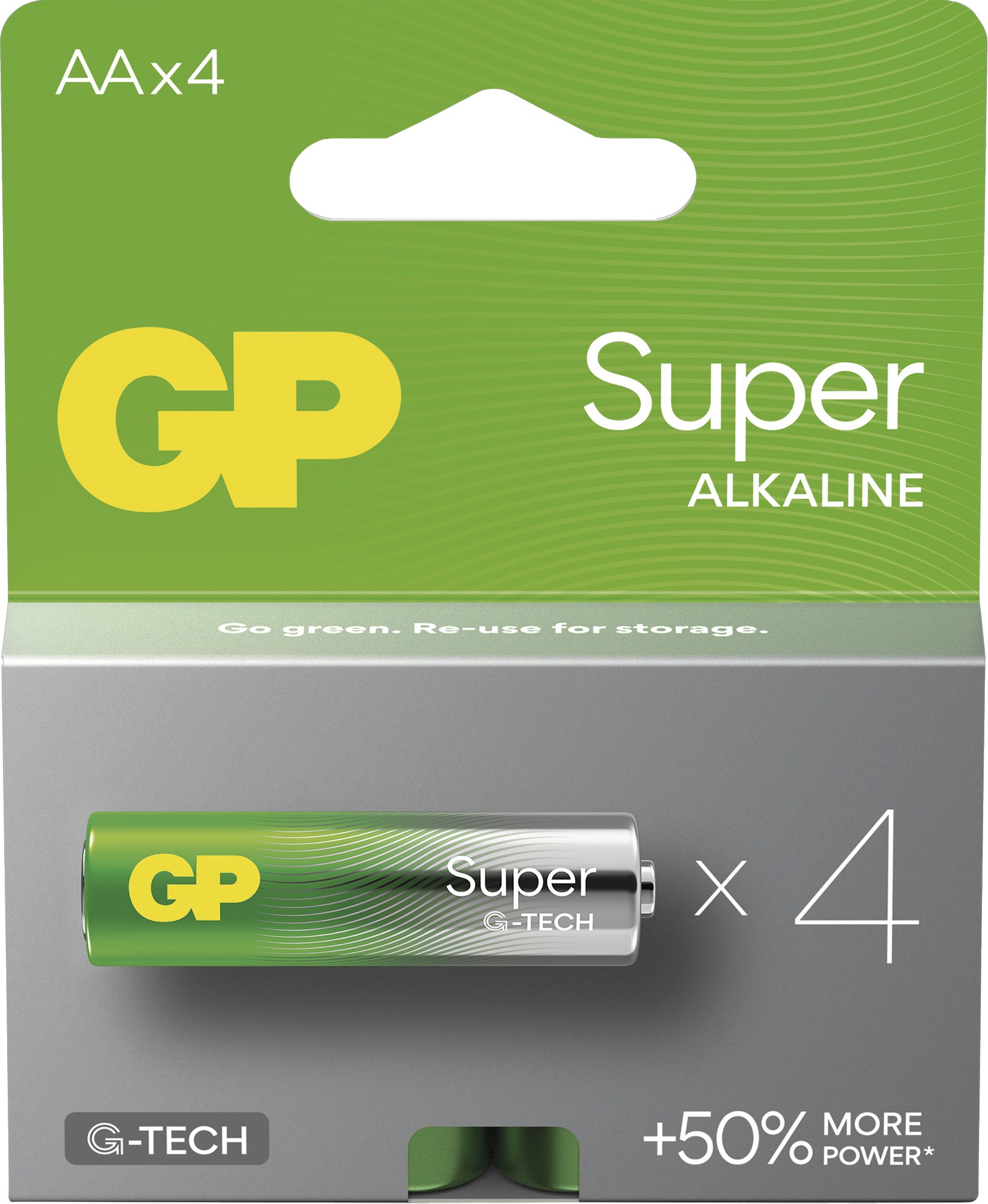 Baterie GP Super Alkaline AA 4 ks