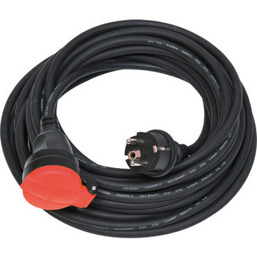 Kabel prodlužovací gumový spojka DEK PR325 25 m 1,5 mm2 IP 44