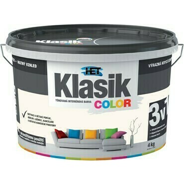 Malba interiérová HET Klasik Color béžový mandlový, 4 kg