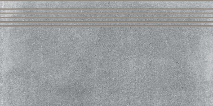 Schodovka Rako Rebel 30×60 cm tmavě šedá DCPSE742