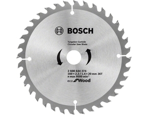 Kotouč pilový Bosch Eco for Wood 160×20×2,2 mm 36 z.
