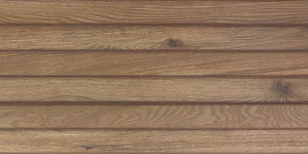Obklad Rako Base 30×60 cm hnědá (dřevo) WR1VK434