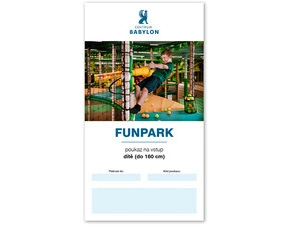 BABYLON FUNPARK vstupné pro dítě do 160 cm