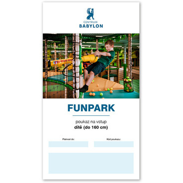 BABYLON FUNPARK vstupné pro dítě do 160 cm