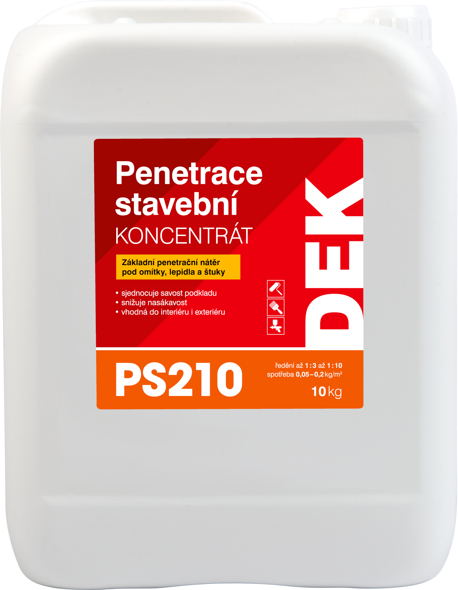 Penetrace koncentrát stavební DEK PS210 10 kg