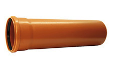 KGEM trubka s hrdlem pro kanalizaci DN 100, délka 500 mm