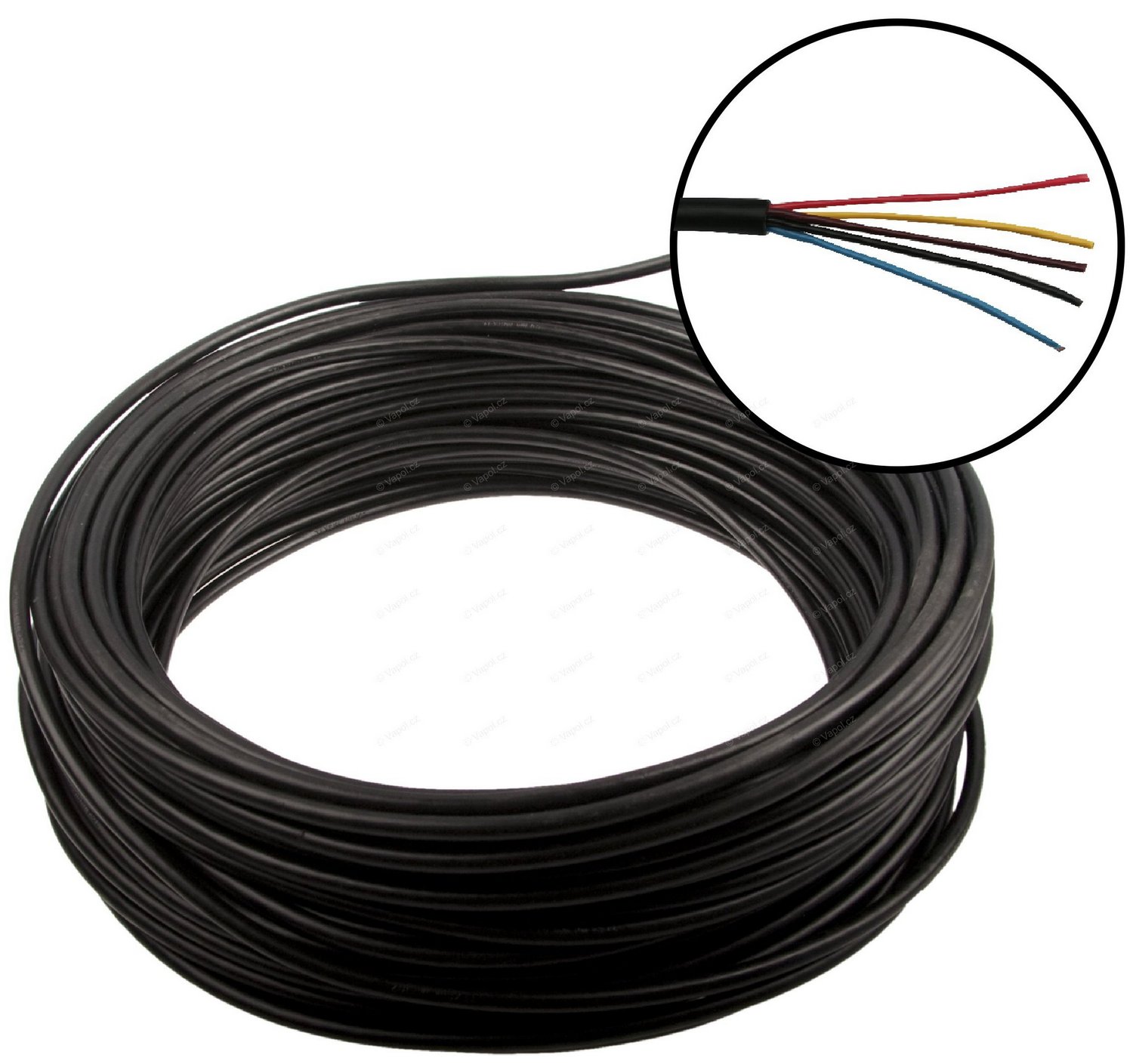 Kabel Vapol Multipa 5 žil 5×1 mm