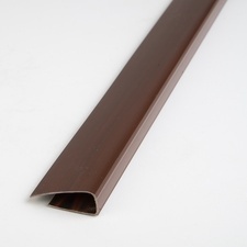 Profil okrajový plastový mahagon 3000 mm