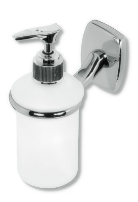 Dávkovač mýdla, objem 150 ml, chrom
