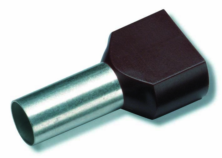 Dutinka lisovací Cimco 2×2,5 mm2 10 mm 100 ks/bal.