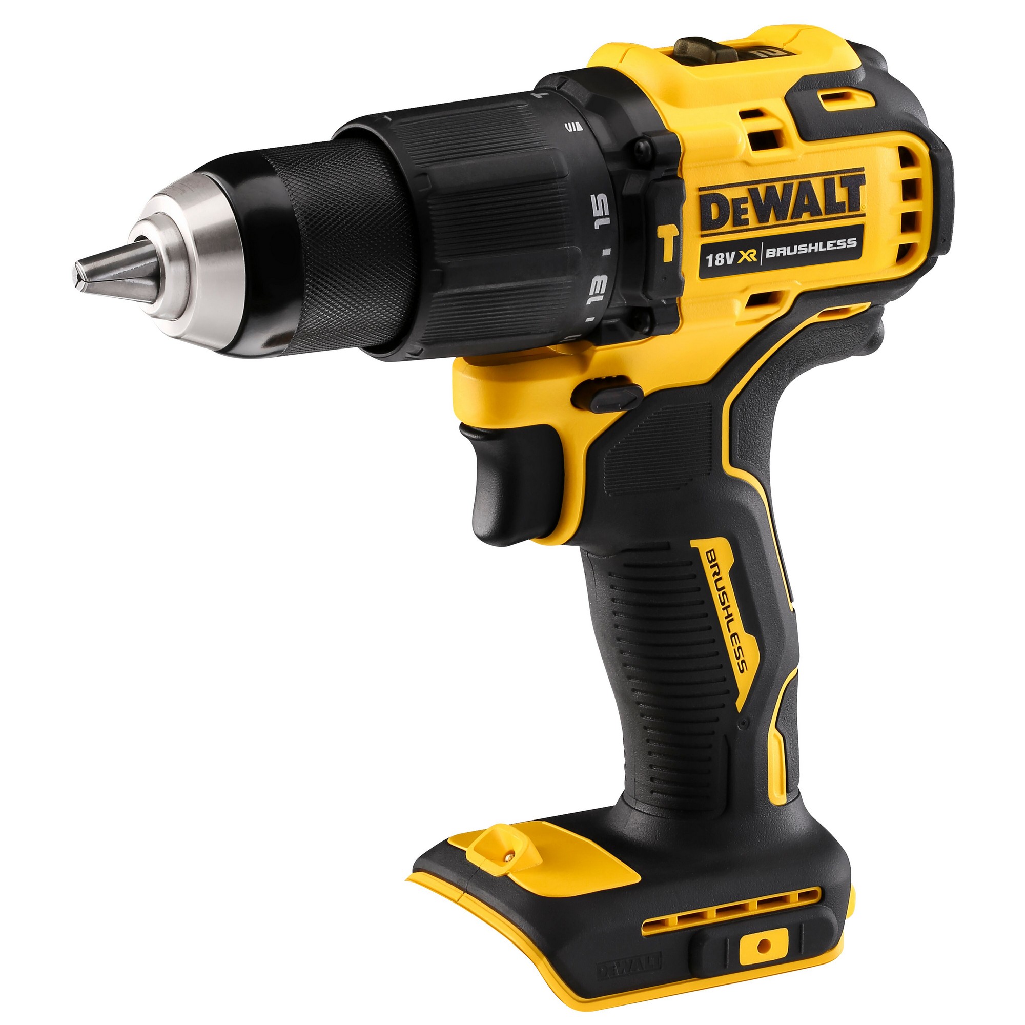 Šroubovák vrtací s příklepem AKU DeWALT DCD709N