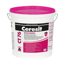 Siliko-elastomerová omítka Ceresit CT 76 hlazená struktura zrno 1,5 mm skupina A 25 kg
