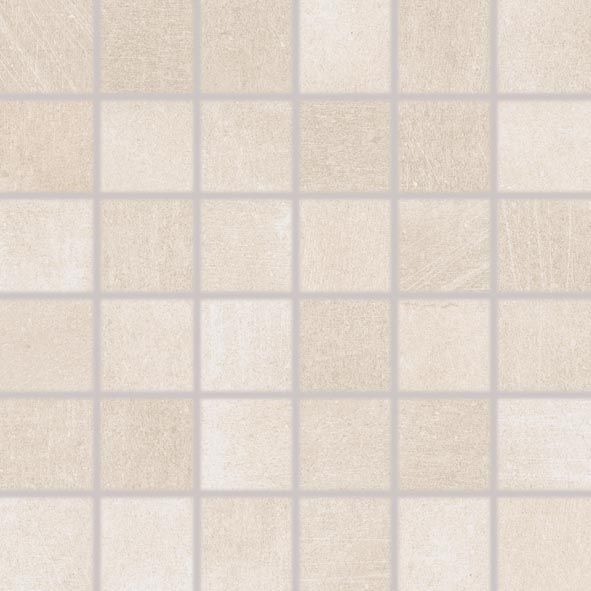 Mozaika Rako Rebel 5×5 cm (set 30×30 cm) béžová DDM06743