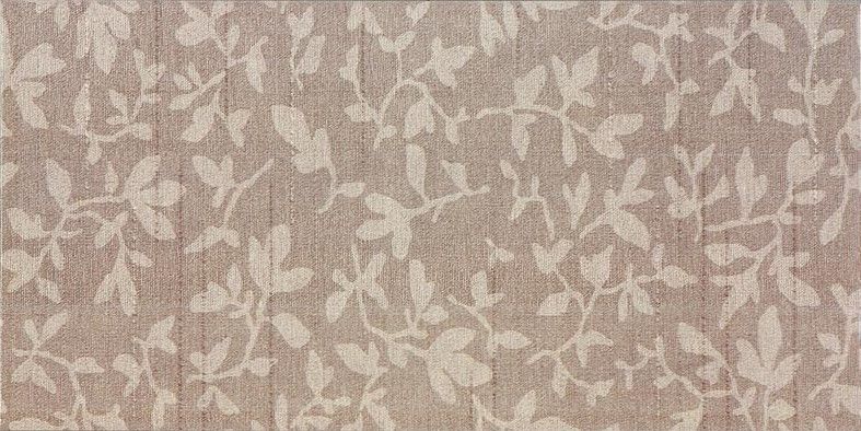 Dekor Rako Textile 20×40 cm hnědá WADMB113