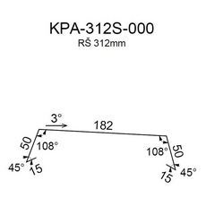 Atikový plech RS312S FeZn 0,53mm 2bm