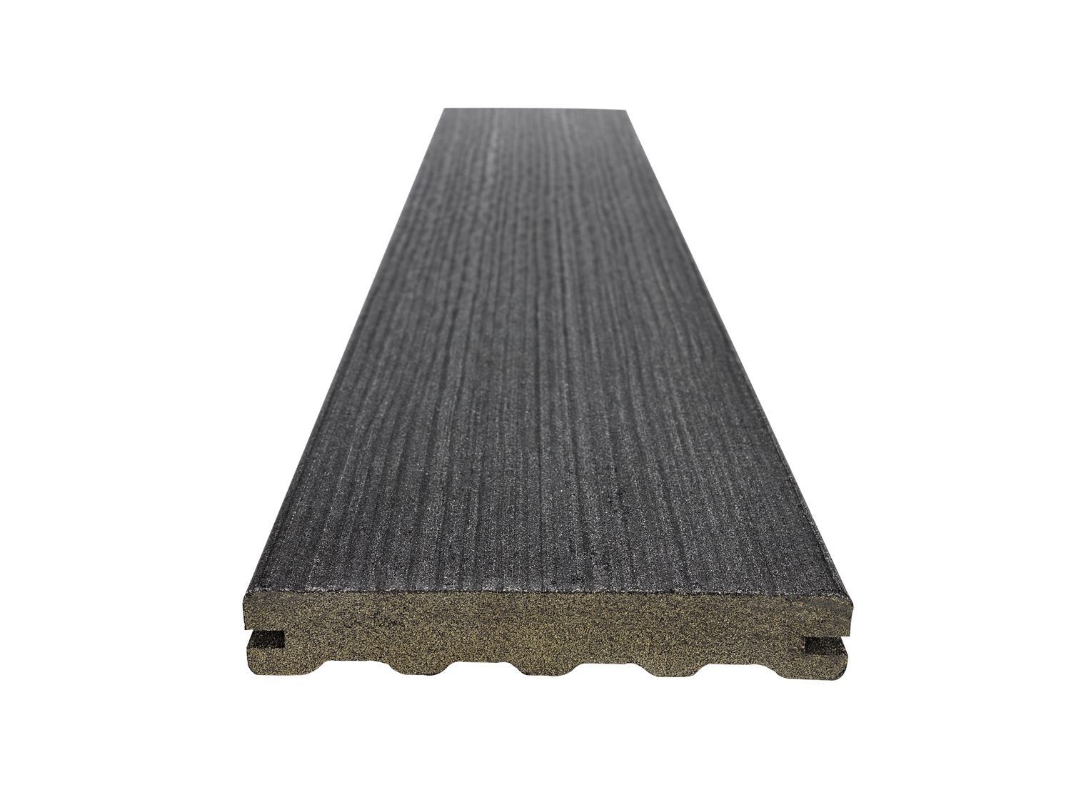 Prkno terasové Woodplastic FOREST PREMIUM eben 22×137×4000 mm