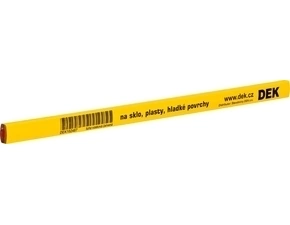 Tužka na hladké povrchy DEK 240 mm žlutá