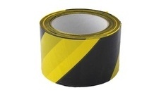 Páska výstražná 70 mm/200m žluto-černá