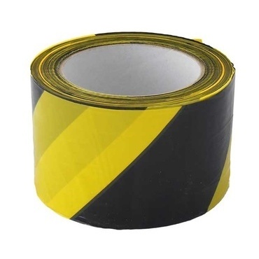 Páska výstražná 70 mm/200m žluto-černá