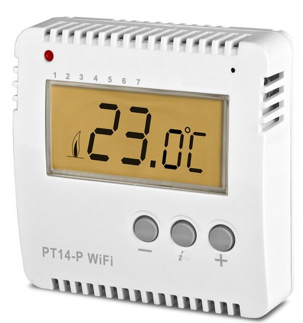 Termostat drátový internetový Elektrobock PT14-P WiFi