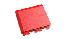 Dlaždice rohová A Fortelock Machine invisible hadí kůže ROSSO RED