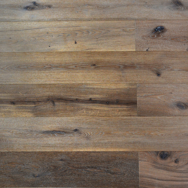 Podlaha dřevěná EkoWood Rustikal kouř. bílý, 192×2 150×13,5 mm
