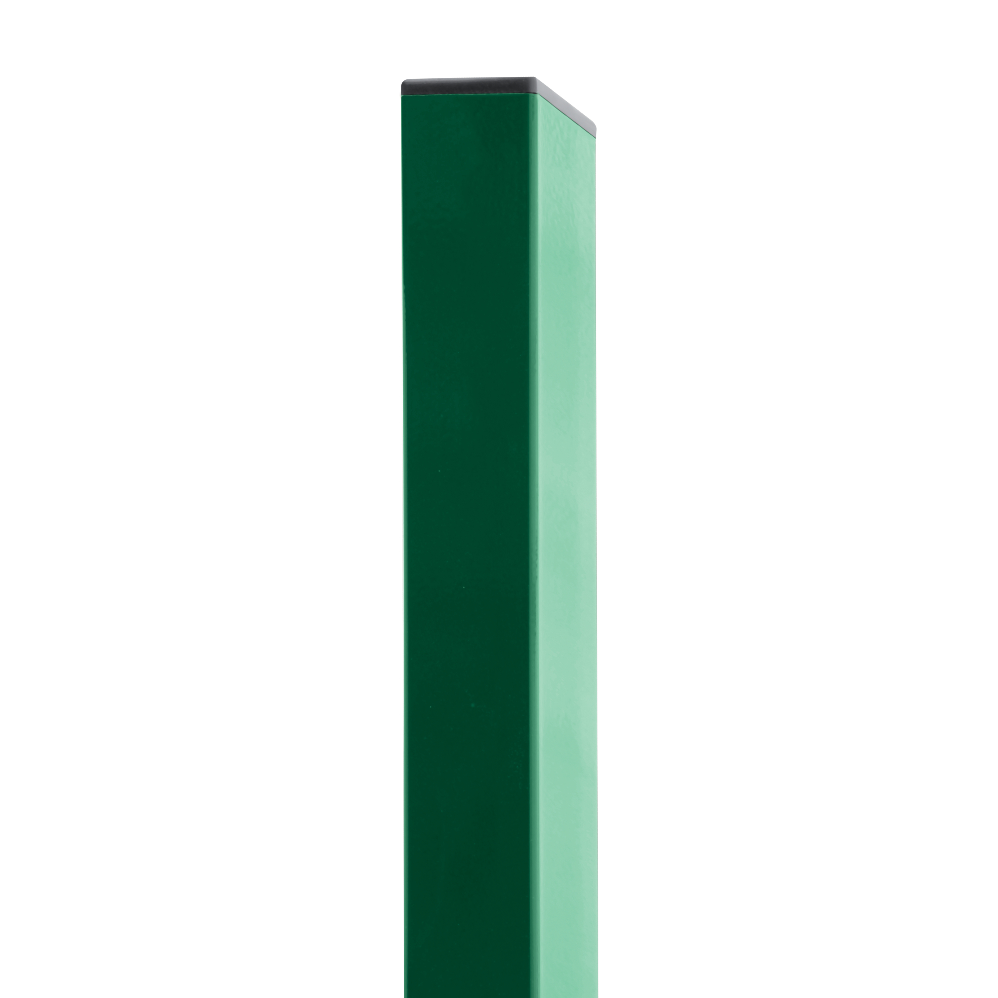 Sloupek čtyřhranný Pilodel Zn + PVC zelený průměr 60×40 mm výška 3,0 m