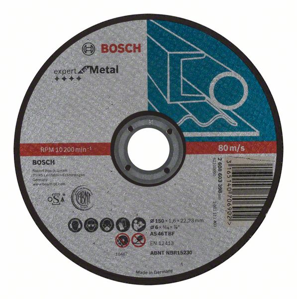 Kotouč řezný Bosch Expert for Metal 150×1,6 mm