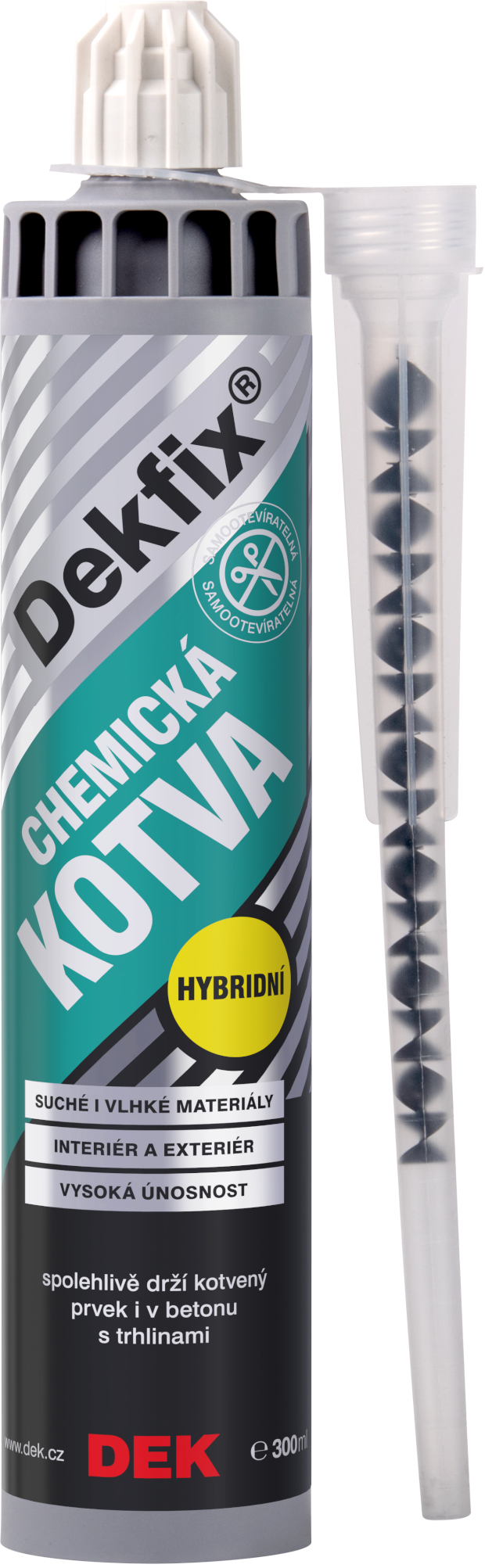 Kotva chemická hybridní DEK DEKFIX , 300 ml